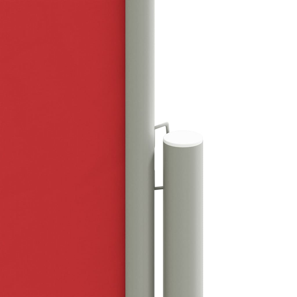 Tenda Laterale Retrattile Rossa 140x1200 cm