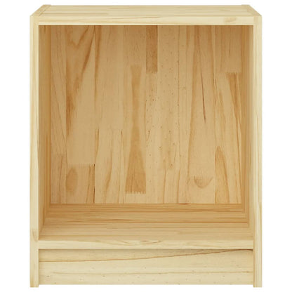 Comodino 35,5x33,5x41,5 cm in Legno Massello di Pino