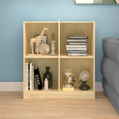 Credenza 70x33x76 cm in Legno Massello di Pino