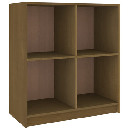 Credenza Marrone Ambra 70x33x76 cm in Legno Massello di Pino