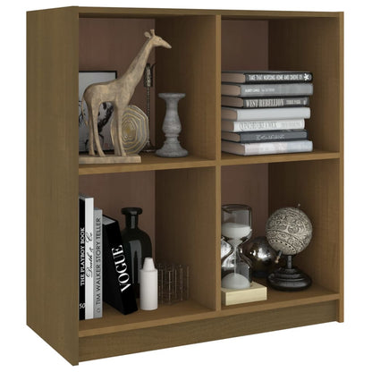 Credenza Marrone Ambra 70x33x76 cm in Legno Massello di Pino