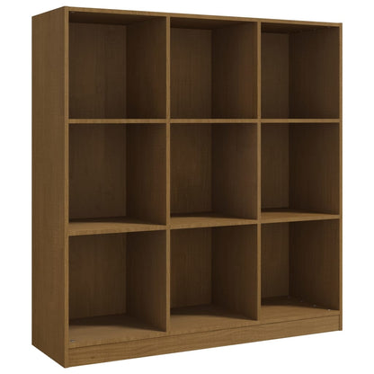 Libreria/Divisorio Marrone 104x33,5x110 cm in Massello di Pino