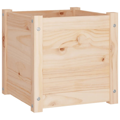 Fioriere da Giardino 2 pz 40x40x40 cm Legno Massello di Pino