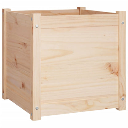 Fioriere da Giardino 2 pz 50x50x50 cm in Legno Massello di Pino