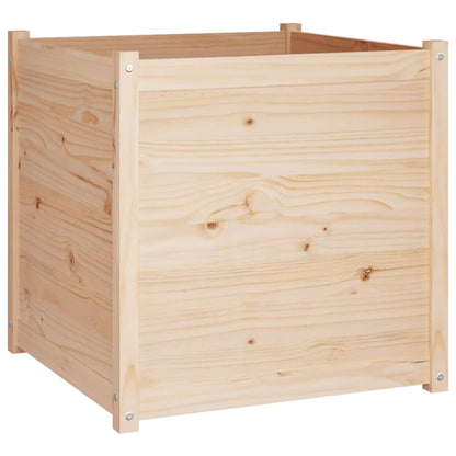 Fioriera da Giardino 70x70x70 cm in Legno Massello di Pino