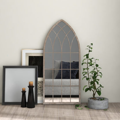Specchio Sabbia 100x45 cm in Ferro per Uso Interno