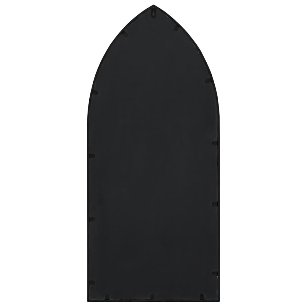 Specchio Nero 100x45 cm Ferro per Uso Interno
