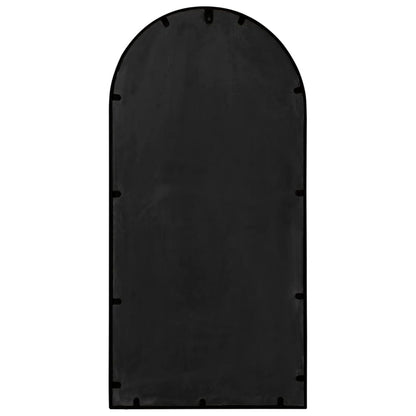 Specchio Nero 90x45 cm Ferro per Uso Interno