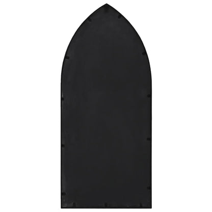 Specchio Nero 100x45 cm Ferro per Uso Interno