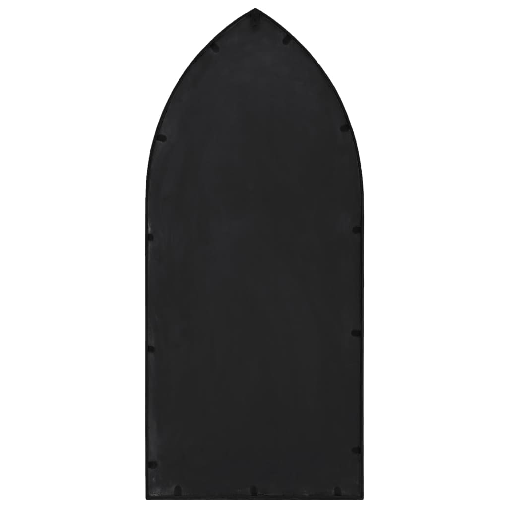 Specchio Nero 70x30 cm Ferro per Uso Interno