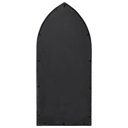 Specchio Nero 100x45 cm in Ferro per Uso Interno