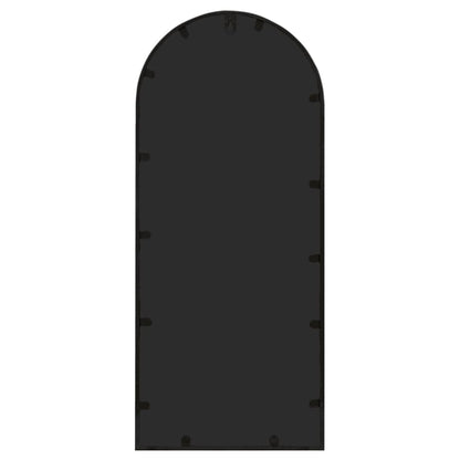 Specchio Nero 100x45 cm Ferro per Uso Interno