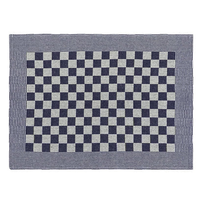 Strofinacci da Cucina 10 pz Blu e Bianchi 50x70 cm in Cotone