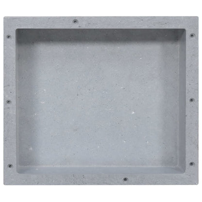 Nicchia Doccia Grigio Opaco 41x36x10 cm