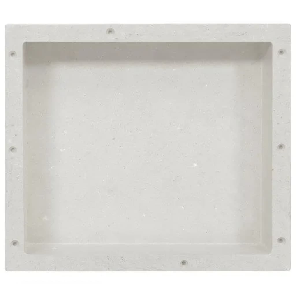 Nicchia da Doccia Bianco Opaco 41x36x10 cm