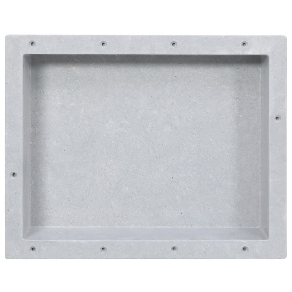 Nicchia da Doccia in Grigio Opaco 41x51x10 cm