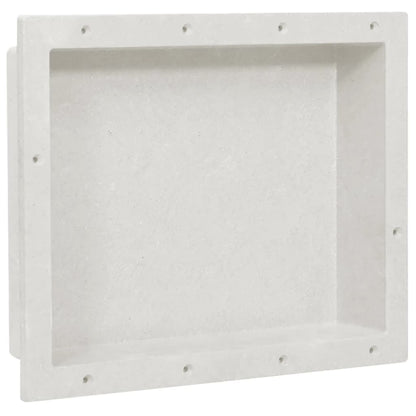 Nicchia da Doccia in Bianco Opaco 41x51x10 cm