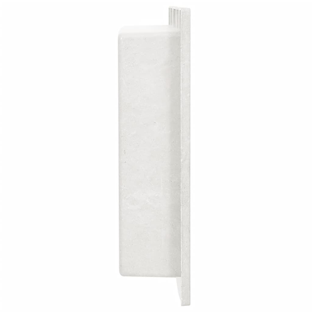 Nicchia da Doccia in Bianco Opaco 41x51x10 cm
