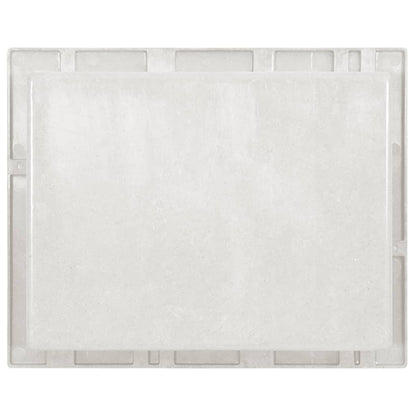 Nicchia da Doccia in Bianco Opaco 41x51x10 cm