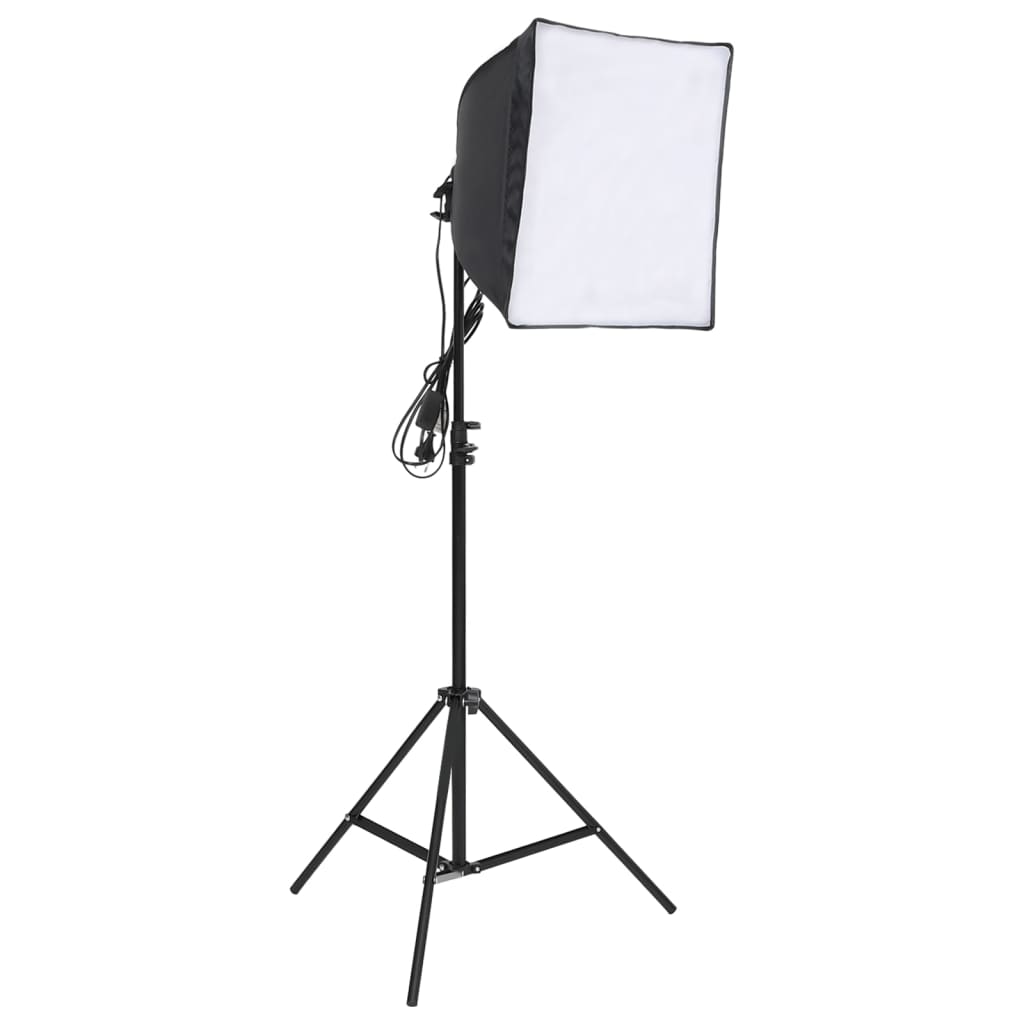Kit per Studio Fotografico con Set Luci, Fondale e Riflettore