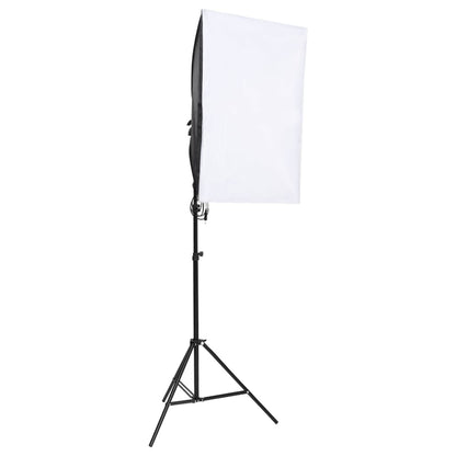 Kit per Studio Fotografico con Set Luci e Riflettore