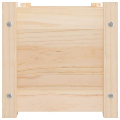 Fioriera da Giardino 60x31x31 cm in Legno Massello di Pino