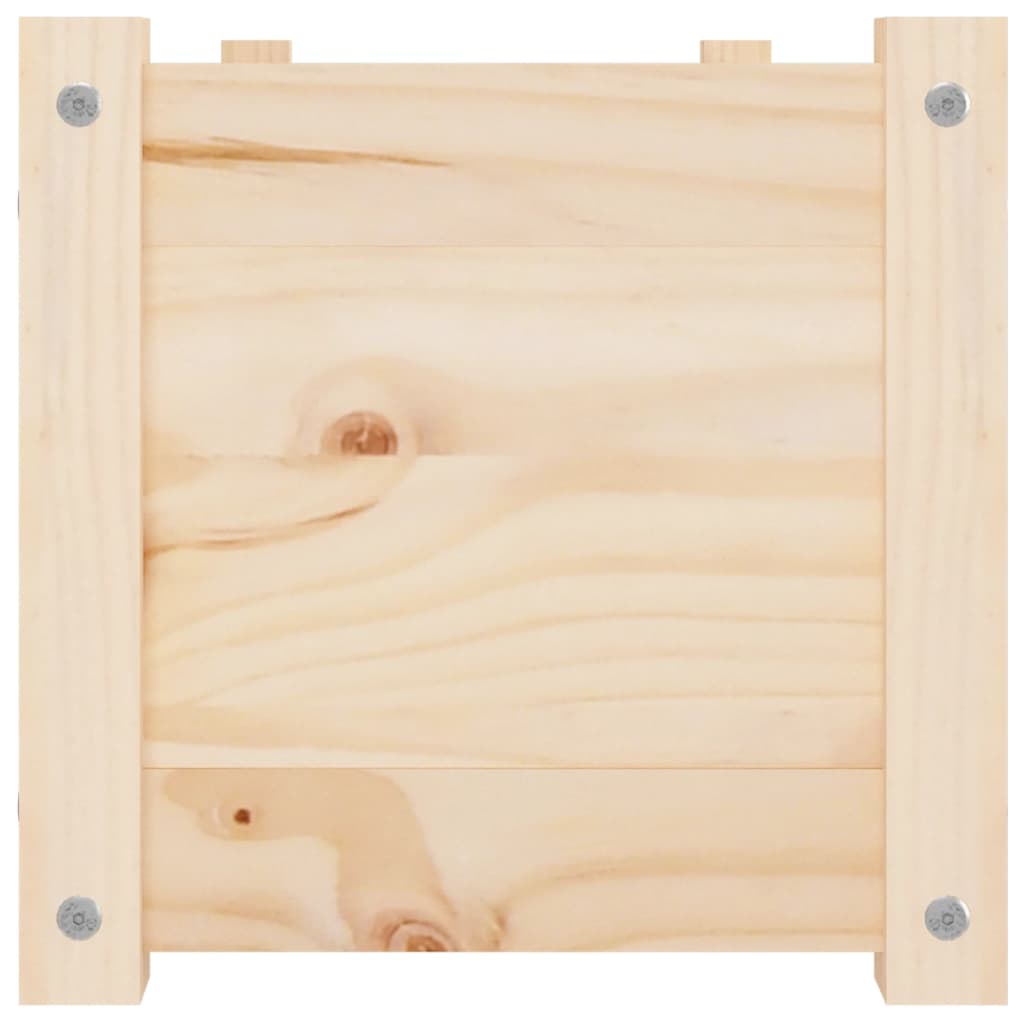 Fioriera da Giardino 100x31x31 cm in Legno Massello di Pino