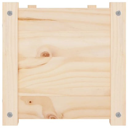Fioriera da Giardino 100x31x31 cm in Legno Massello di Pino