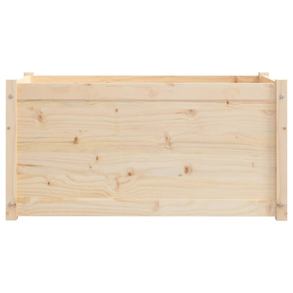Fioriera da Giardino 100x50x50 cm in Legno Massello di Pino