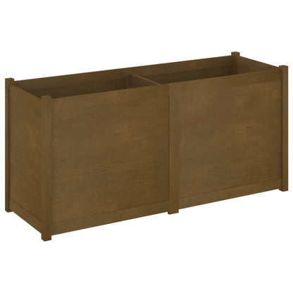 Fioriera da Giardino Ambra 150x50x70 cm Legno Massello di Pino