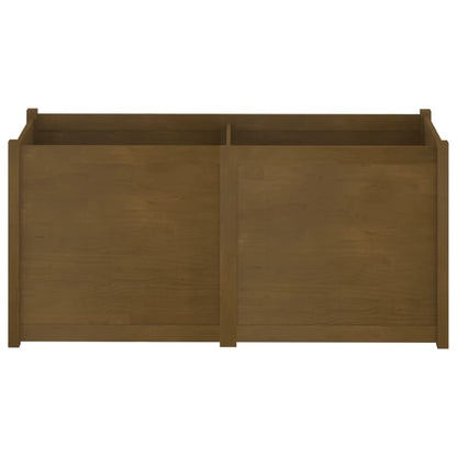 Fioriera da Giardino Ambra 150x50x70 cm Legno Massello di Pino