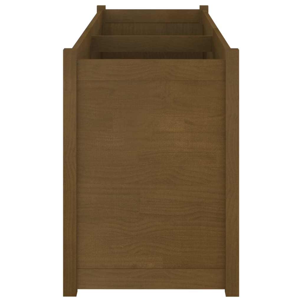 Fioriera da Giardino Ambra 150x50x70 cm Legno Massello di Pino