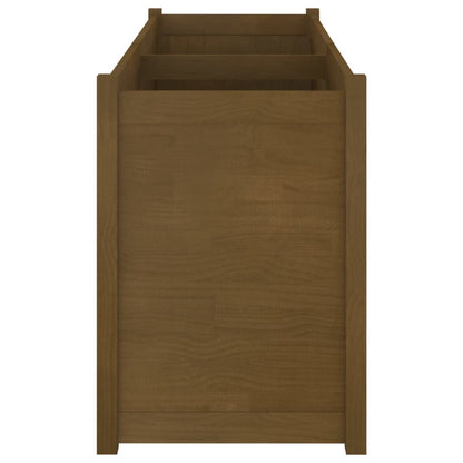 Fioriera da Giardino Ambra 150x50x70 cm Legno Massello di Pino