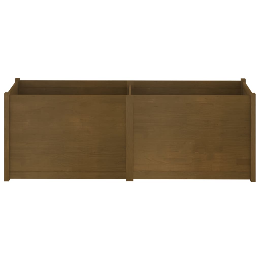 Fioriera da Giardino Ambra 200x50x70 cm Legno Massello di Pino
