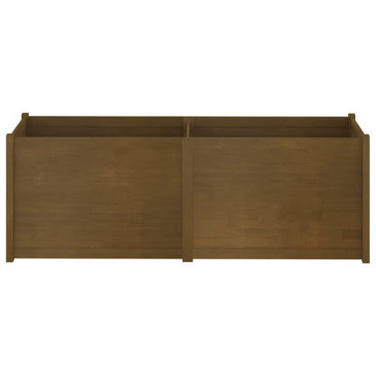 Fioriera da Giardino Ambra 200x50x70 cm Legno Massello di Pino