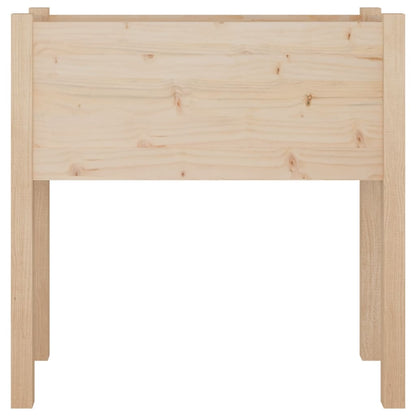 Fioriera da Giardino 70x31x70 cm Legno Massello di Pino