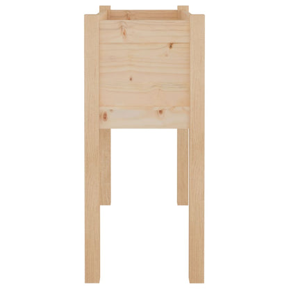 Fioriera da Giardino 70x31x70 cm Legno Massello di Pino