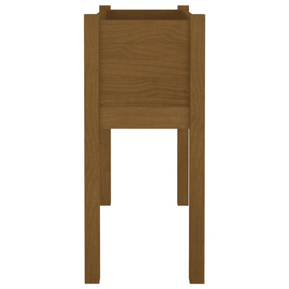 Fioriera da Giardino ambra 70x31x70 cm in Massello di Pino