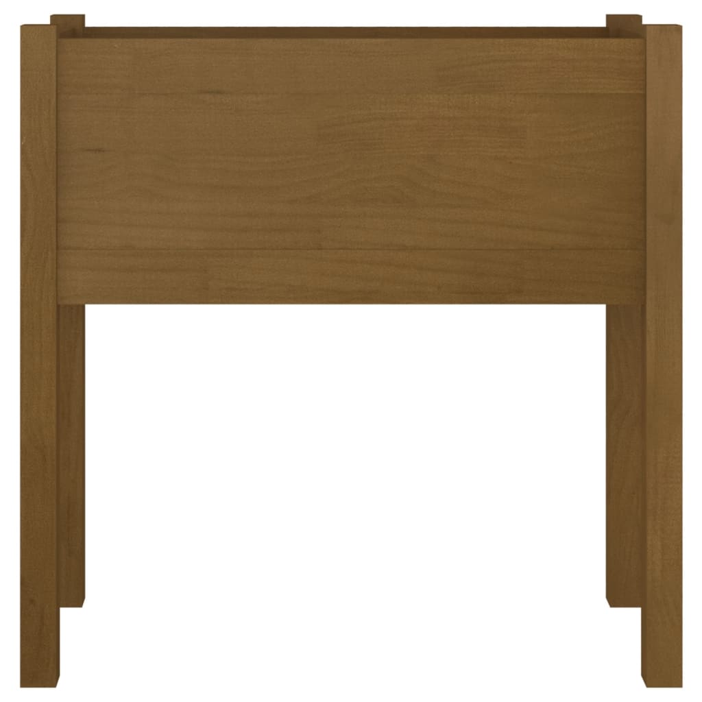 Fioriere 2 pz Ambra 70x31x70 cm in Legno Massello di Pino