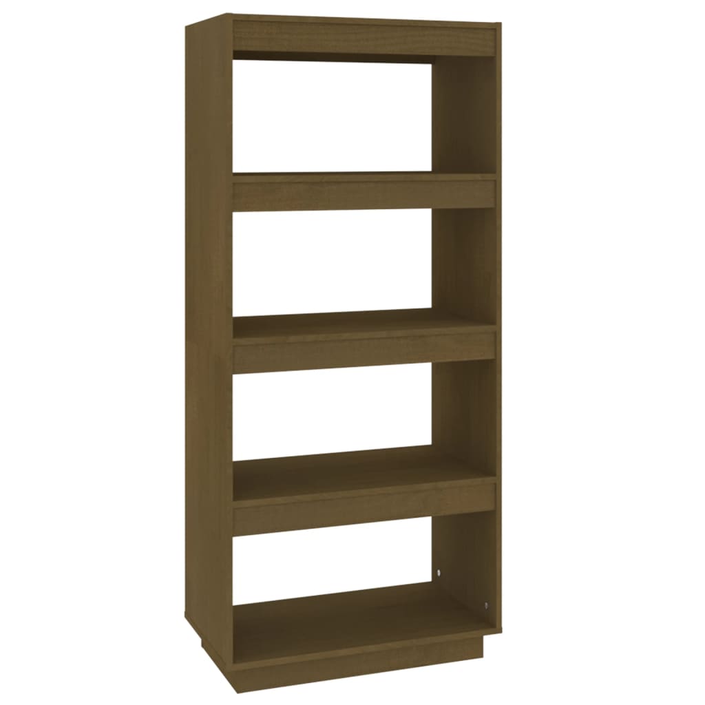 Libreria/Divisorio Ambra 60x35x135 cm in Massello di Pino