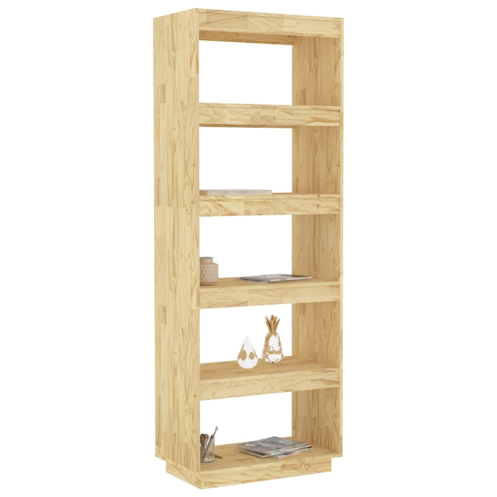 Libreria/Divisorio 60x35x167 cm in Legno Massello di Pino