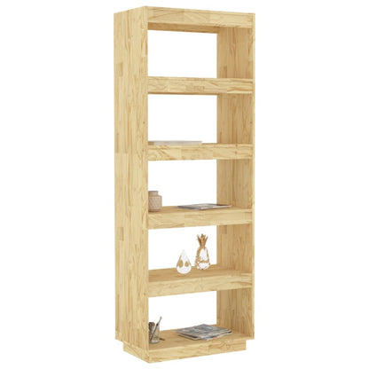Libreria/Divisorio 60x35x167 cm in Legno Massello di Pino