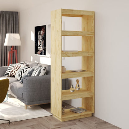 Libreria/Divisorio 60x35x167 cm in Legno Massello di Pino