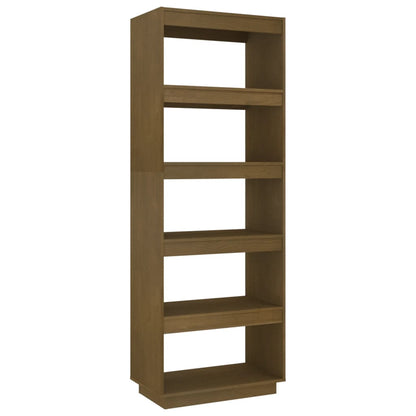 Libreria/Divisorio Ambra 60x35x167 cm in Massello di Pino