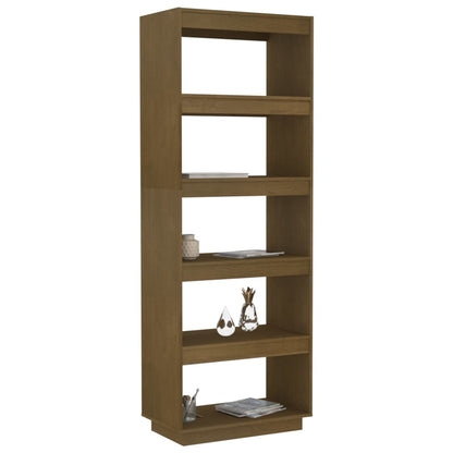 Libreria/Divisorio Ambra 60x35x167 cm in Massello di Pino