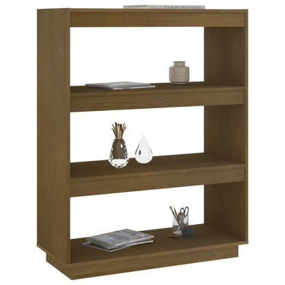 Libreria/Divisorio Ambra 80x35x103 cm in Massello di Pino
