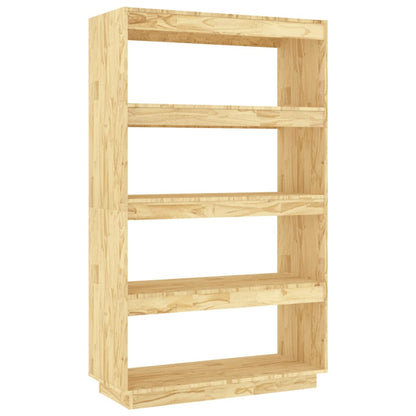 Libreria/Divisorio 80x35x135 cm in Legno Massello di Pino