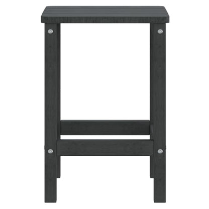 Tavolo da Giardino Adirondack Antracite 38x38x46 cm HDPE