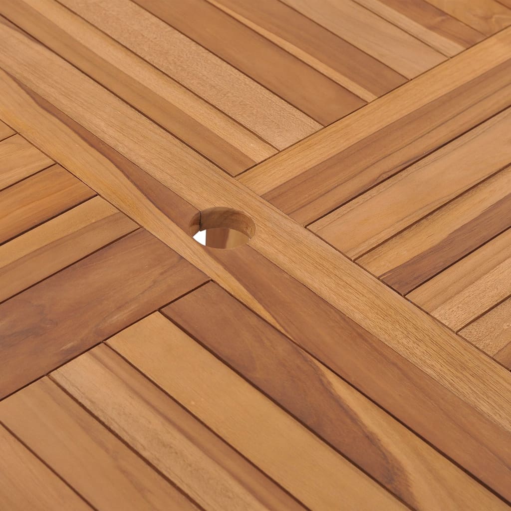 Tavolo Pranzo da Giardino ÃƒËœ110x110x75 cm Legno Massello di Teak