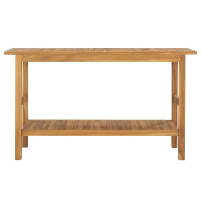 VanitÃ  da Bagno in Legno Massello di Teak 132x45x75 cm